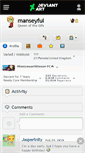 Mobile Screenshot of manseyful.deviantart.com