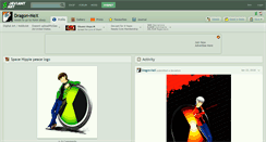 Desktop Screenshot of dragon-nex.deviantart.com