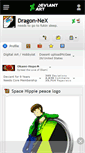 Mobile Screenshot of dragon-nex.deviantart.com
