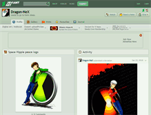 Tablet Screenshot of dragon-nex.deviantart.com