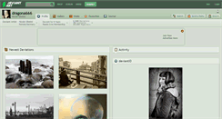 Desktop Screenshot of dragona666.deviantart.com