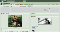 Desktop Screenshot of demberphotos.deviantart.com