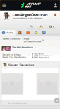 Mobile Screenshot of lordargondracoran.deviantart.com