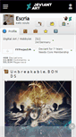 Mobile Screenshot of escria.deviantart.com