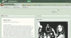 Desktop Screenshot of littlemissblacklight.deviantart.com