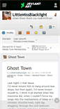 Mobile Screenshot of littlemissblacklight.deviantart.com