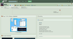 Desktop Screenshot of kavin.deviantart.com