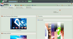Desktop Screenshot of deadpxl.deviantart.com