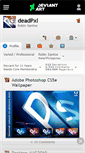 Mobile Screenshot of deadpxl.deviantart.com