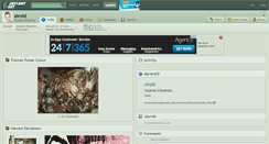 Desktop Screenshot of airold.deviantart.com