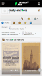 Mobile Screenshot of dusty-archives.deviantart.com