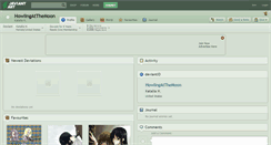 Desktop Screenshot of howlingatthemoon.deviantart.com
