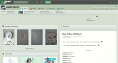 Desktop Screenshot of creativegirl31.deviantart.com