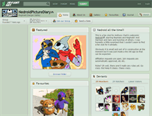 Tablet Screenshot of nedroidpicturediary.deviantart.com