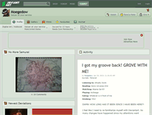 Tablet Screenshot of moegedow.deviantart.com