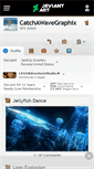 Mobile Screenshot of catchawavegraphix.deviantart.com