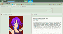 Desktop Screenshot of angelic-naomi.deviantart.com