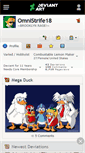 Mobile Screenshot of omnistrife18.deviantart.com