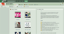 Desktop Screenshot of marvel-slash.deviantart.com