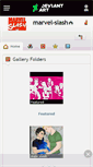 Mobile Screenshot of marvel-slash.deviantart.com