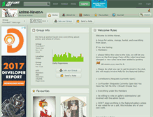 Tablet Screenshot of anime-haven.deviantart.com
