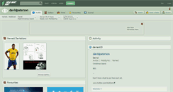 Desktop Screenshot of davidpaterson.deviantart.com