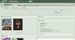 Desktop Screenshot of charliesnow.deviantart.com