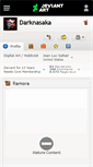 Mobile Screenshot of darknasaka.deviantart.com