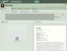 Tablet Screenshot of darknasaka.deviantart.com