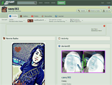 Tablet Screenshot of casey382.deviantart.com