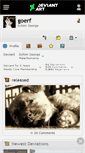 Mobile Screenshot of goerf.deviantart.com