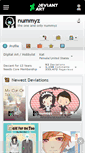 Mobile Screenshot of nummyz.deviantart.com