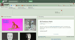 Desktop Screenshot of madog09.deviantart.com