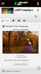 Mobile Screenshot of lgbt-cosplay.deviantart.com