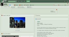 Desktop Screenshot of jahfer.deviantart.com