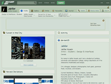 Tablet Screenshot of jahfer.deviantart.com