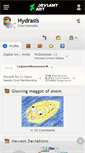 Mobile Screenshot of hydrasis.deviantart.com