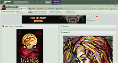 Desktop Screenshot of luthienne88.deviantart.com