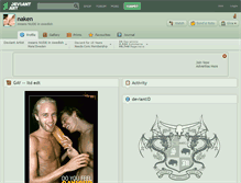 Tablet Screenshot of naken.deviantart.com