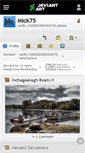 Mobile Screenshot of mick75.deviantart.com