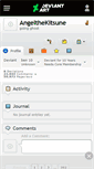 Mobile Screenshot of angelthekitsune.deviantart.com