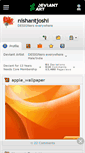 Mobile Screenshot of nishantjoshi.deviantart.com