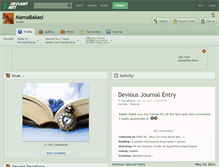 Tablet Screenshot of mamabakasi.deviantart.com