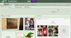 Desktop Screenshot of misscirce.deviantart.com