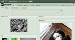 Desktop Screenshot of dancingtrees.deviantart.com
