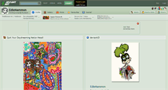Desktop Screenshot of ediemammon.deviantart.com