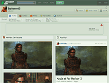 Tablet Screenshot of burhenn63.deviantart.com