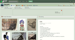 Desktop Screenshot of haruzeid.deviantart.com