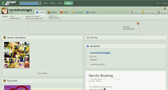 Desktop Screenshot of narutoblushingplz.deviantart.com