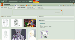 Desktop Screenshot of helliotose.deviantart.com